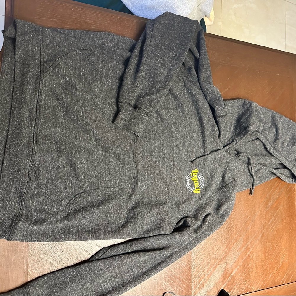 Gray Hoodie with Logo